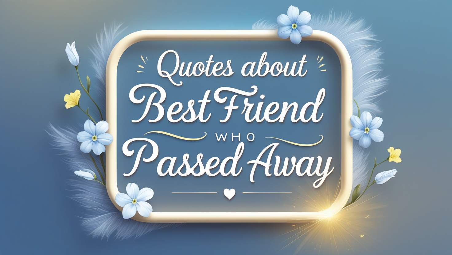 100+ Quotes About Best Friend Who Passed Away