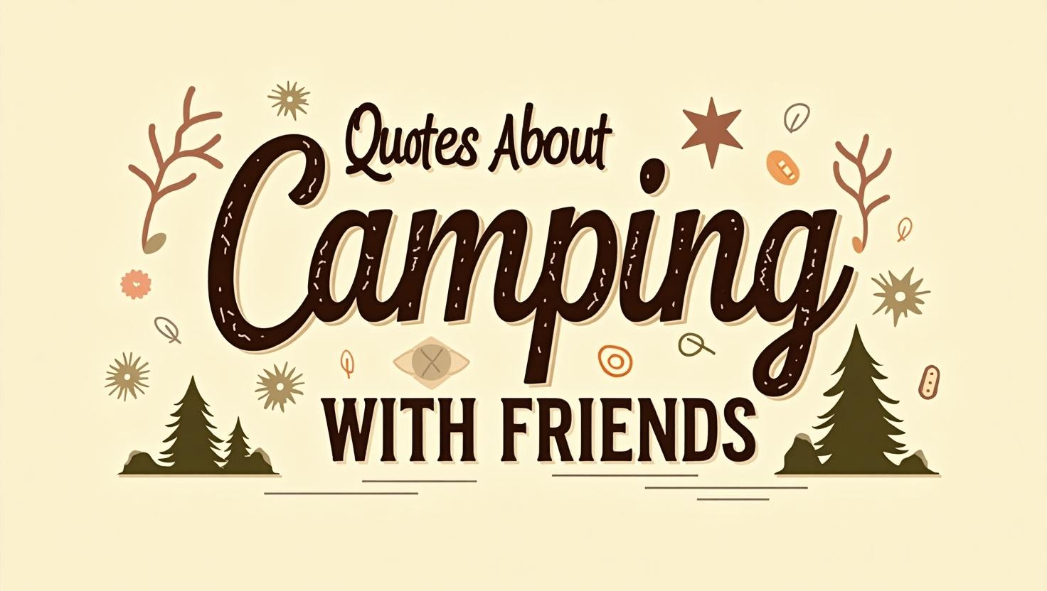 90+ Memorable Quotes About Camping With Friends