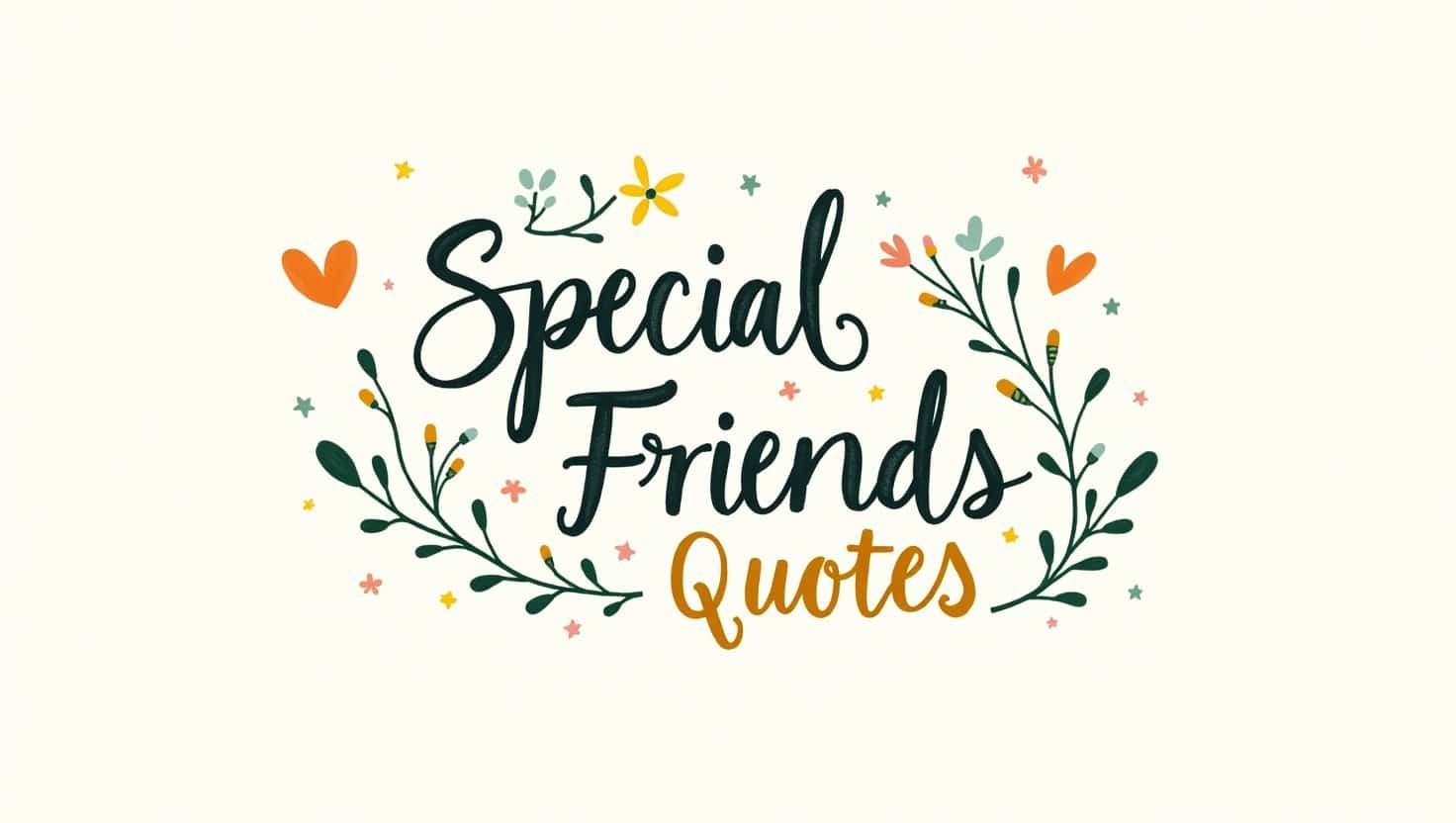 90+ Unique Special Friends Quotes