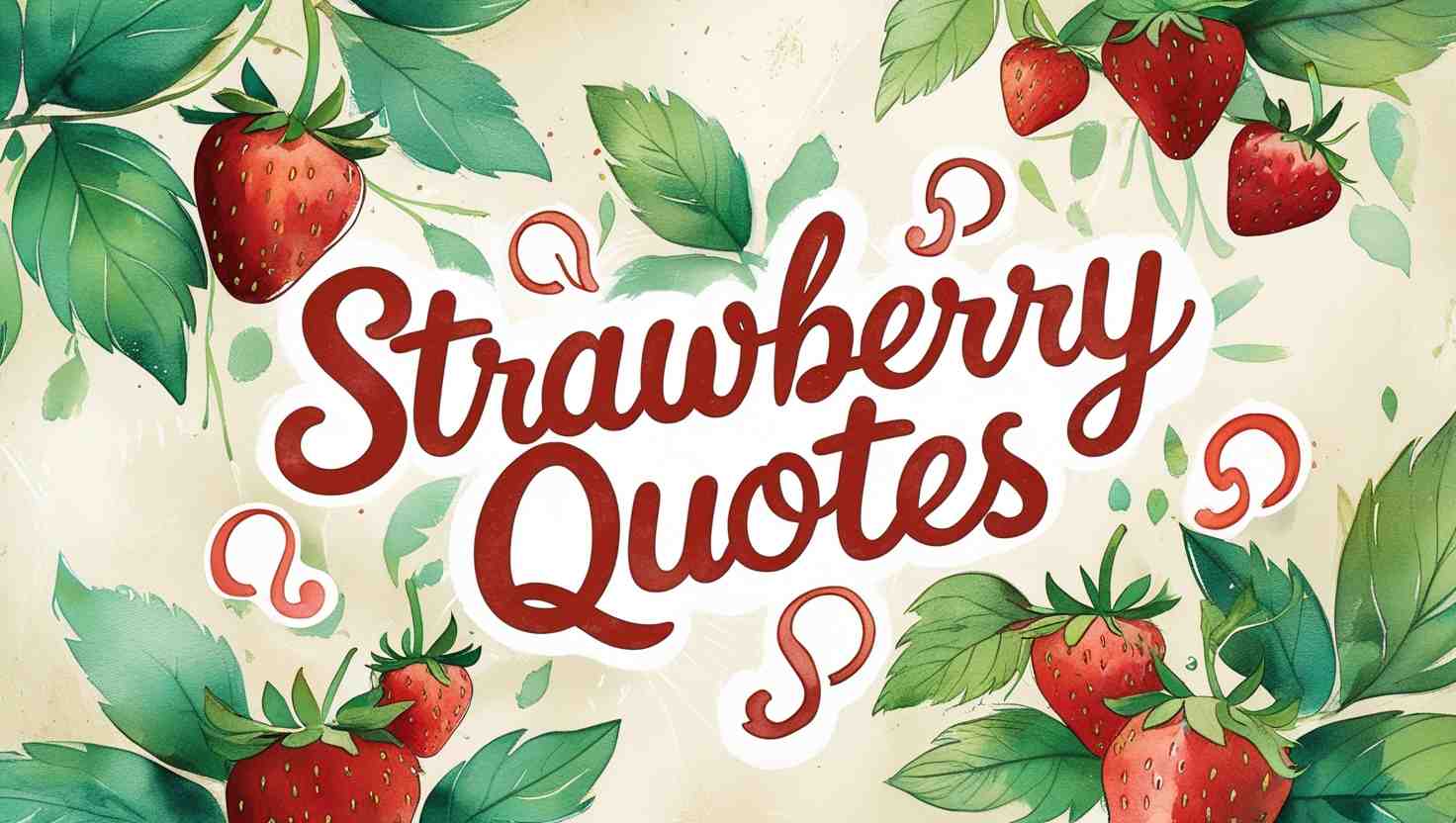 30+ Sweet Strawberry Quotes to Brighten Your Day