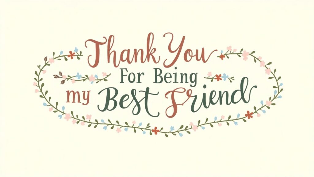 100+ Grateful Thank You for Being My Best Friend Quotes