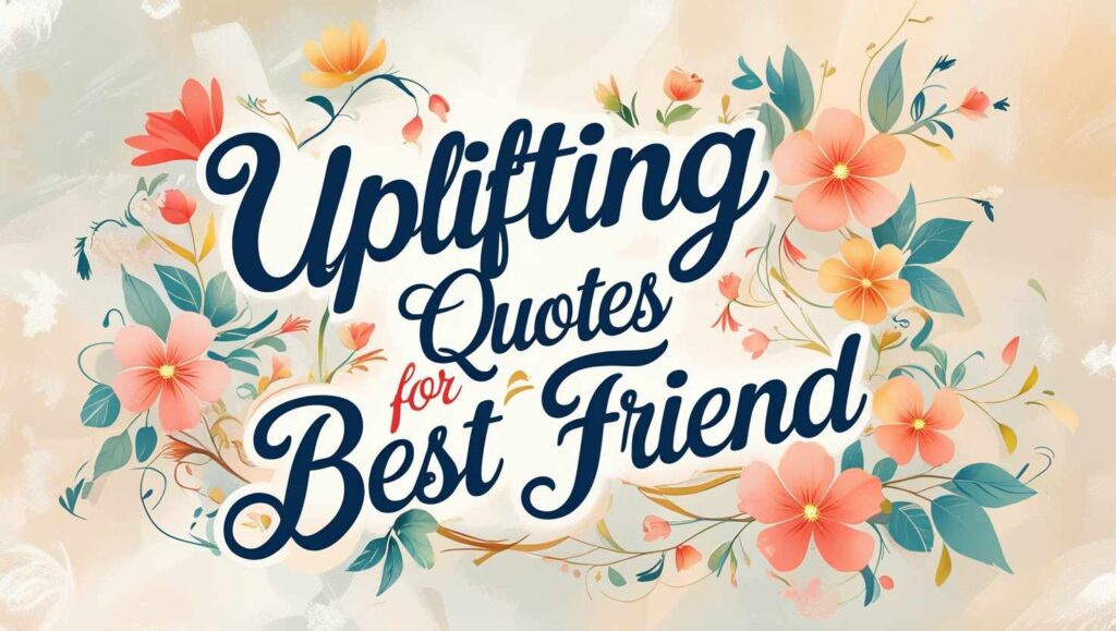 50+ Uplifting Quotes For Best Friend