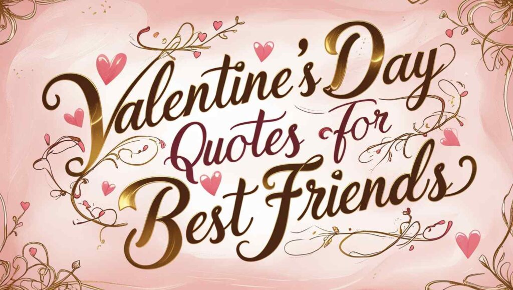80+ Loving Valentine’s Day Quotes for Best Friends