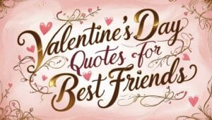 80+ Loving Valentine’s Day Quotes for Best Friends