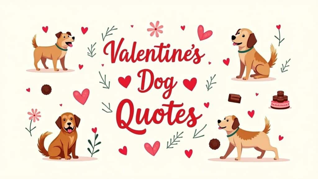 100+ Sweet Valentines Dog Quotes