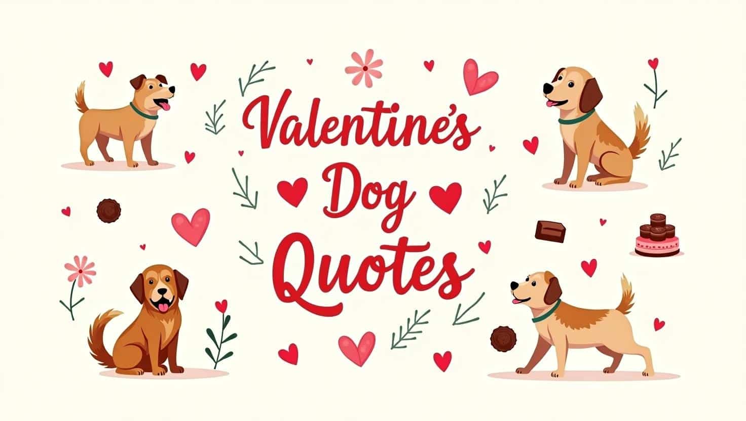 100+ Sweet Valentines Dog Quotes