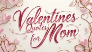 50+ Valentines Quotes for Mom to Warm Her Heart