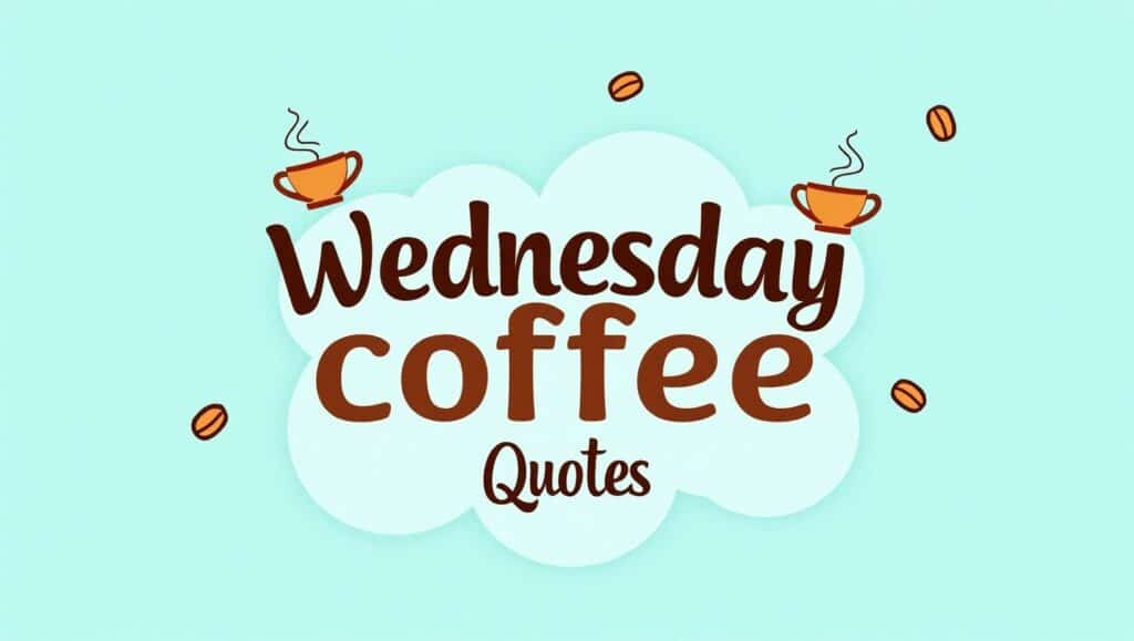 50+ Inspiring Wednesday Coffee Quotes
