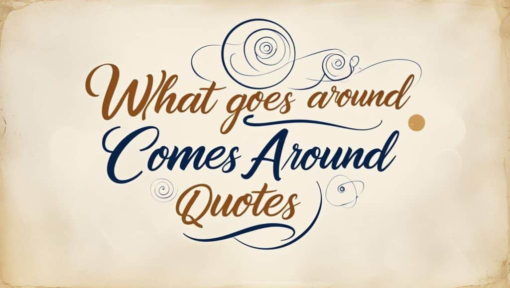 90+ What Goes Around Comes Around Quotes